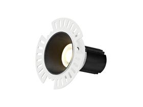DM201831  Basy 12 Tridonic Powered 12W 2700K 1200lm 36° CRI>90 LED Engine Black Fixed Recessed Spotlight, IP20